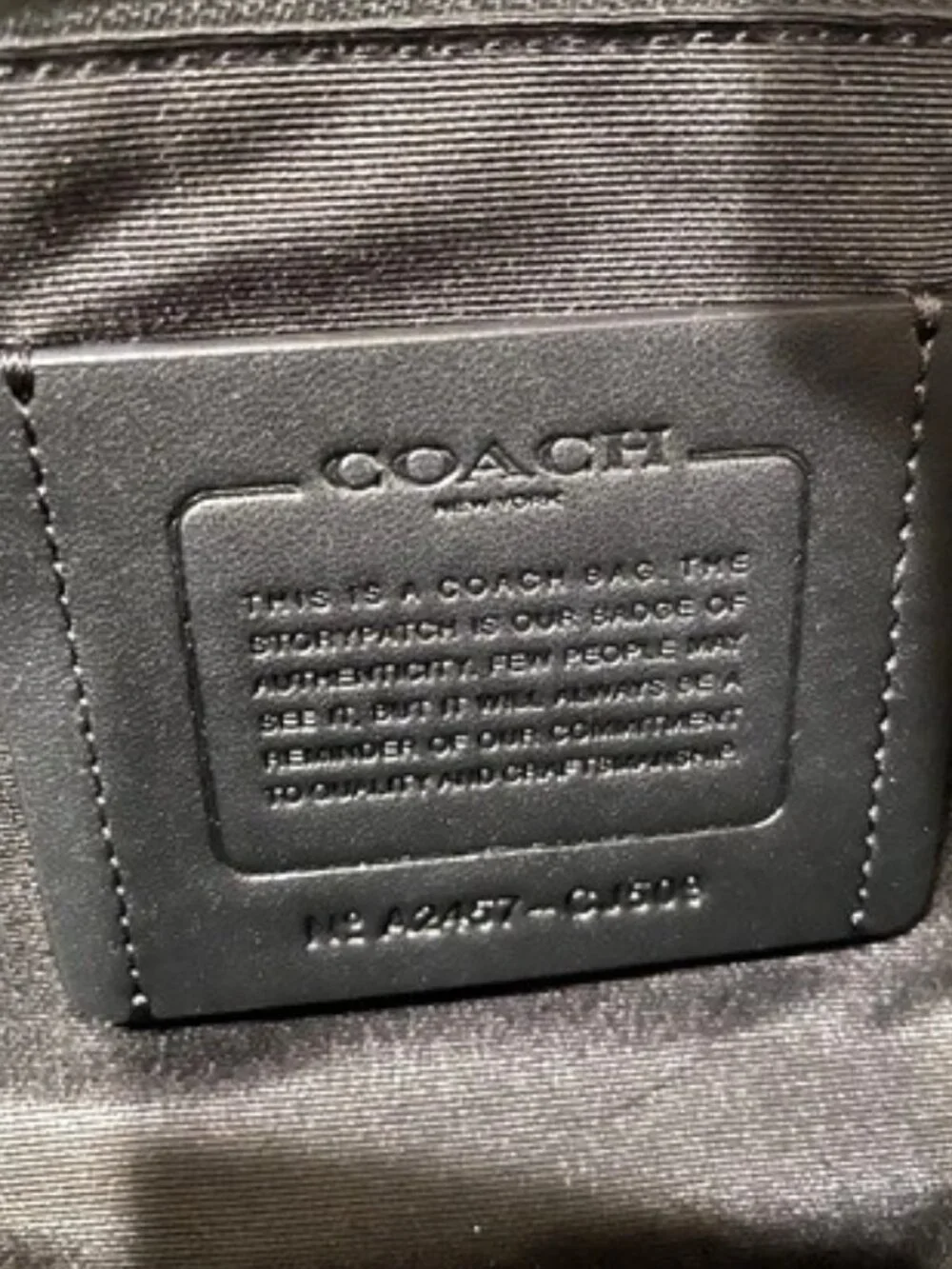 Coach nwt elias